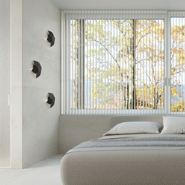 Απλίκα Τοίχου Sollux Penta Black SL.0423