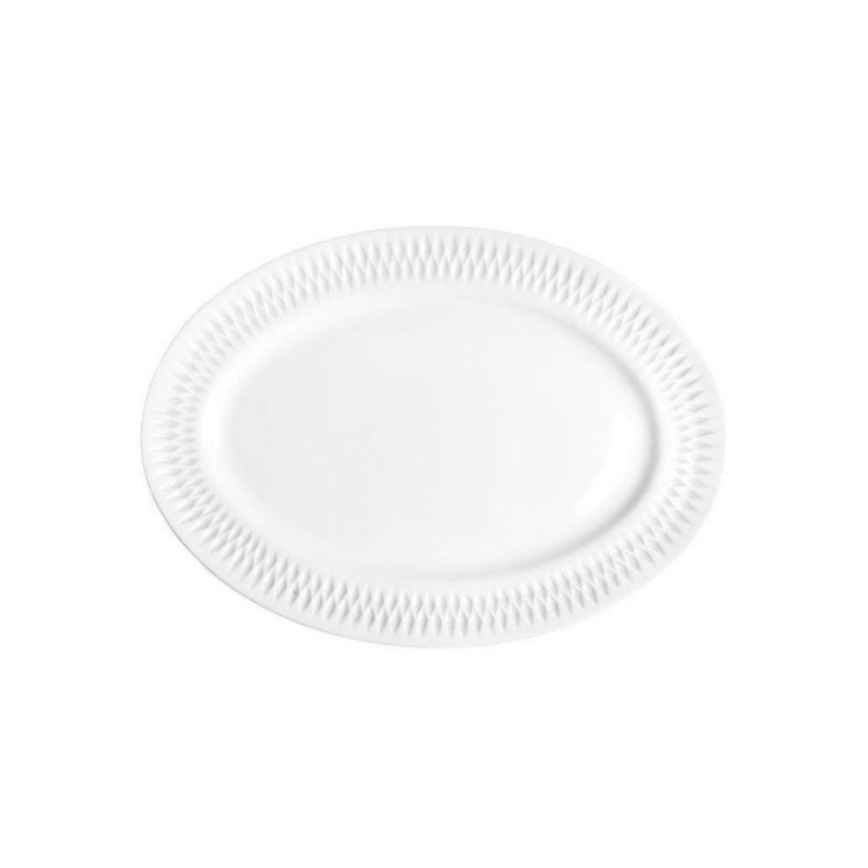 Πιατέλα Σερβιρίσματος Οβάλ (25εκ.) Oriana Ferelli Diamante PW43