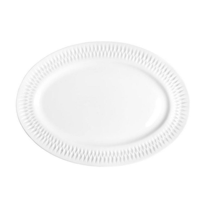 Πιατέλα Σερβιρίσματος Οβάλ (36εκ.) Oriana Ferelli Diamante PW43