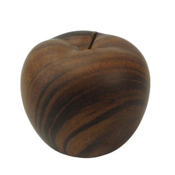 Διακοσμητικό Μήλο (Φ10.4x9) Oriana Ferelli Walnut Wood LT2716M