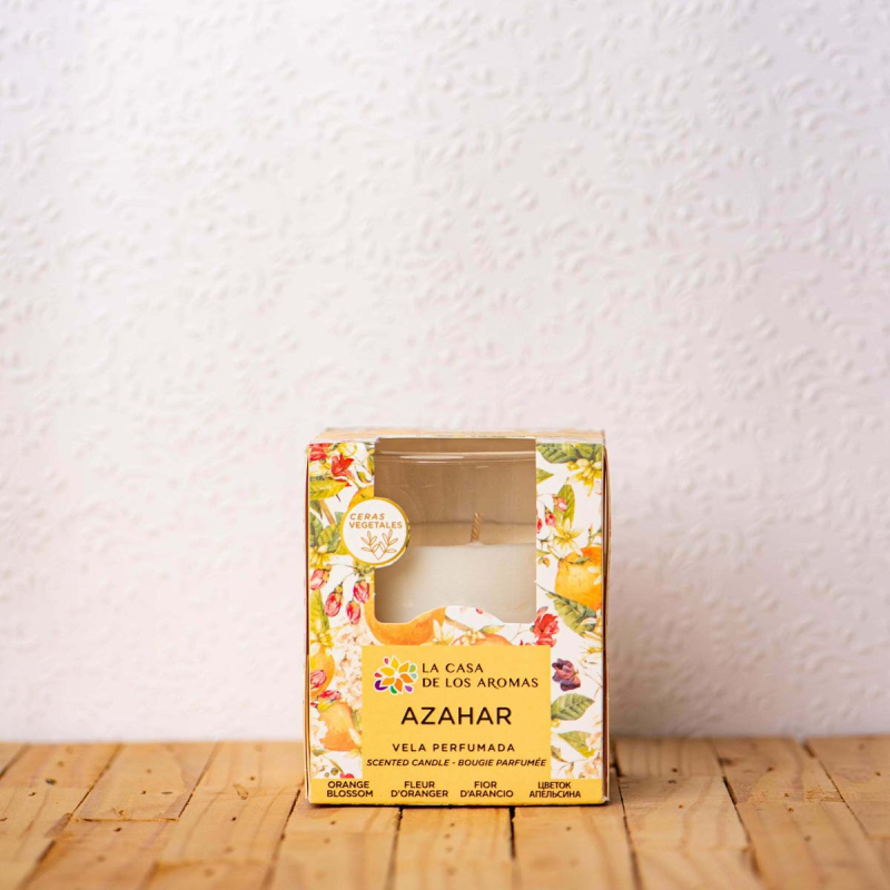 Κερί Αρωματικό 140gr La Casa De Los Aromas 047801 Ανθός Πορτοκαλιού