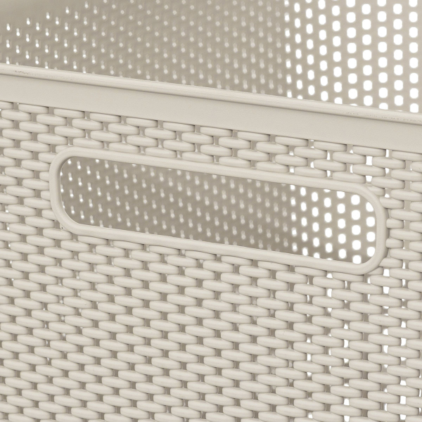 Καλάθι Αποθήκευσης (34x28x21.5) F-V Crocket Beige 202341C