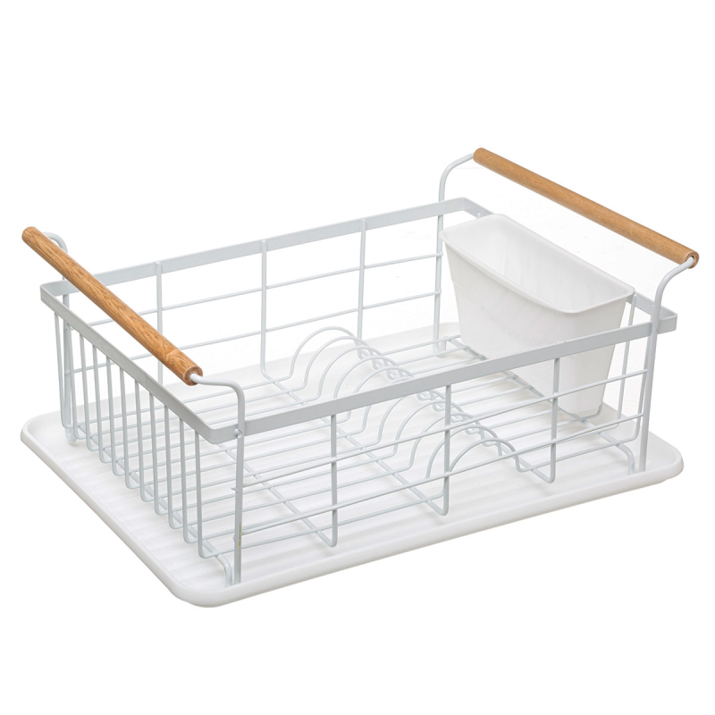 Στραγγιστήρι Πιάτων (43x32x18.5) F-V Modern White 181805A