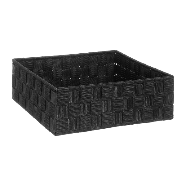 Καλάθια Αποθήκευσης (Σετ 4τμχ) F-V Square Black 138131J