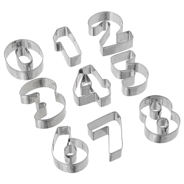 Κουπ Πατ Ανοξείδωτα (Σετ 35τμχ) F-V Alphabet 189491