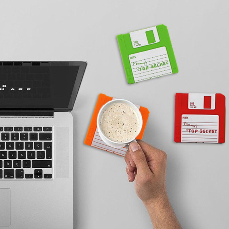 Σουβέρ (Σετ 6τμχ) Balvi By Octopus Floppy Disk