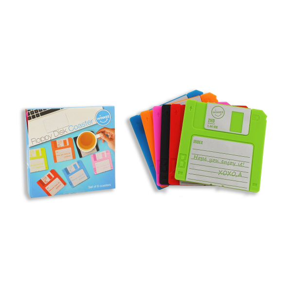 Σουβέρ (Σετ 6τμχ) Balvi By Octopus Floppy Disk