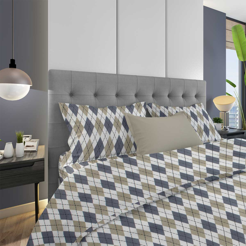 Φανελένια Σεντόνια Μονά (Σετ) Dimcol Diamond 327