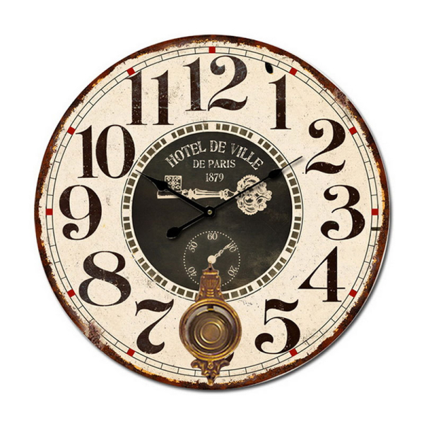 Ρολόι Τοίχου (Φ58x4) Arte Libre 14650019
