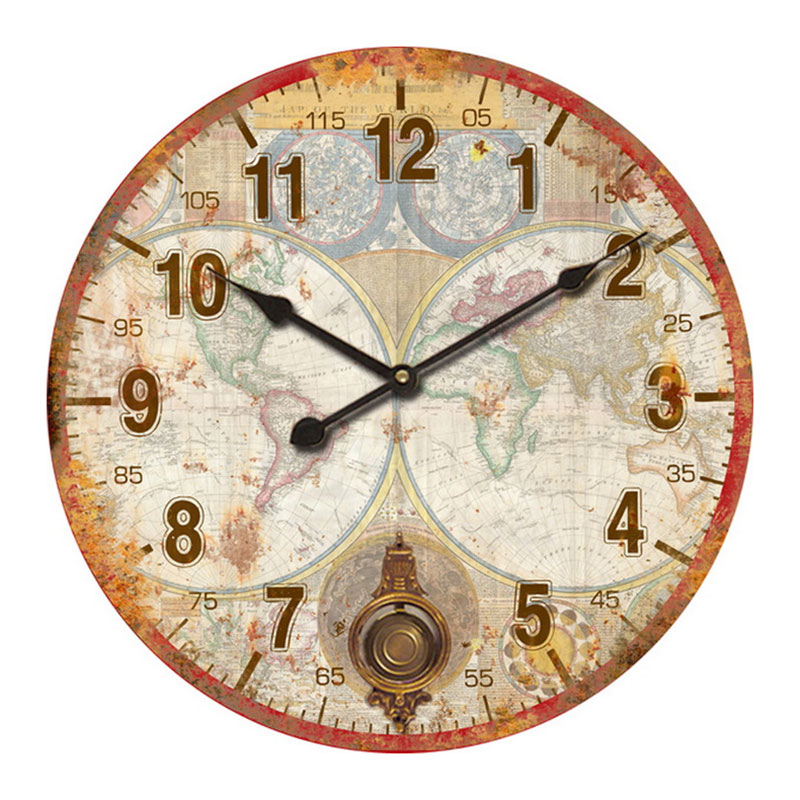 Ρολόι Τοίχου (Φ58×4) Arte Libre 14650025