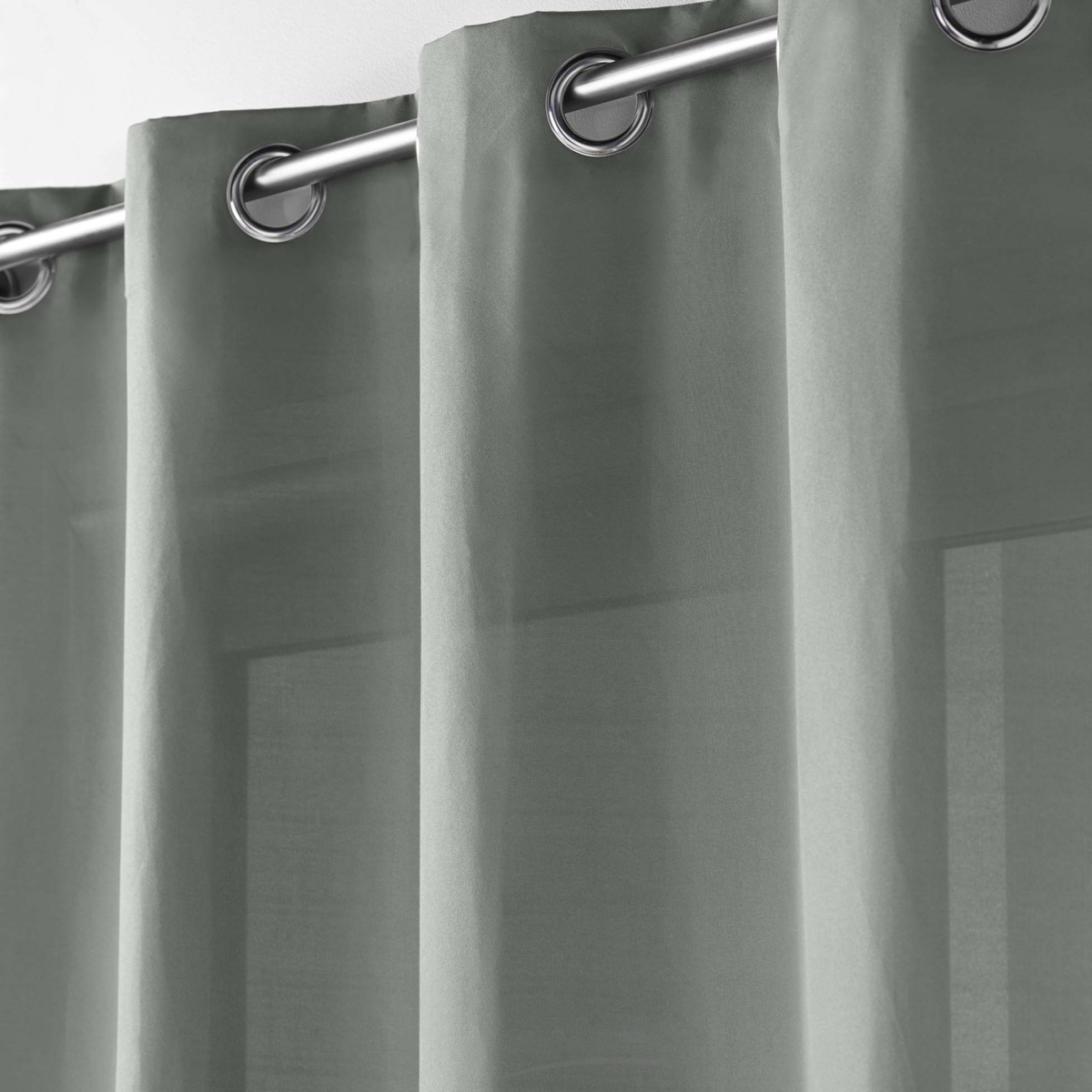 Κουρτίνα (140X260) με Τρουκς L-C Absolu Gris 1607234 Home Κουρτίνες Σαλονιού Spitishop