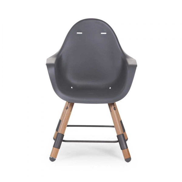 Καρεκλάκι Φαγητού/Παιδική Καρέκλα (6 Μηνών - 6 Ετών) Childhome Evolu 2 Natural Anthracite BR73096