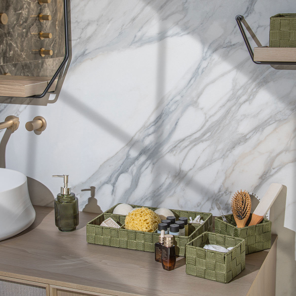 Θήκη Οργάνωσης 4 Θέσεων (33x23x6) Estia Olive Green 04-14919