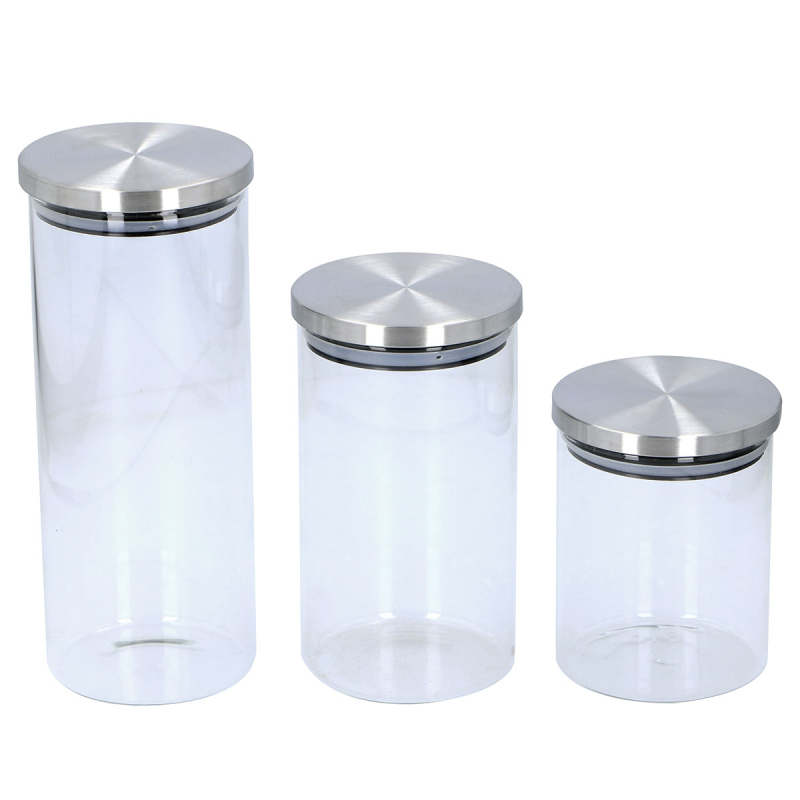 Δοχεία Αποθήκευσης (Σετ 3τμχ) Με Αεροστεγές Κλείσιμο Alpina 871125216063