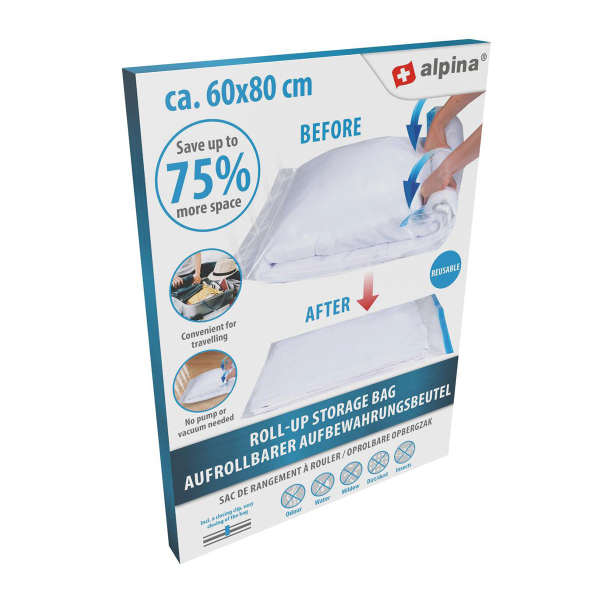 Σακούλα Αποθήκευσης Κενού Αέρος (60x80) Alpina 871125247201