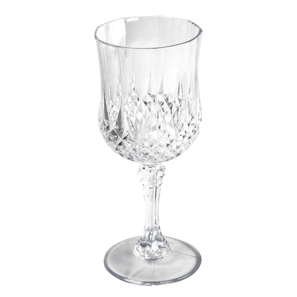 Ποτήρια Κρασιού Κολωνάτα Πλαστικά 200ml (Σετ 6τμχ) Alpina 871125205306