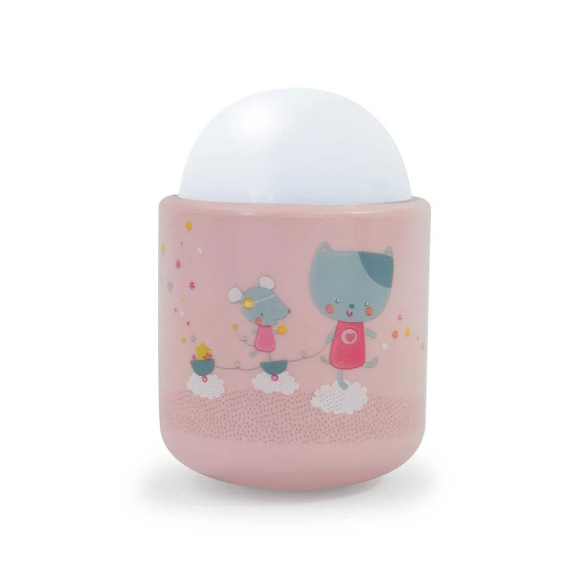 Παιδικό Φωτάκι Νυκτός Led Pabobo Αυτόνομο Pink Sl02-Lolabella Home Φωτιστικά Παιδικά Spitishop