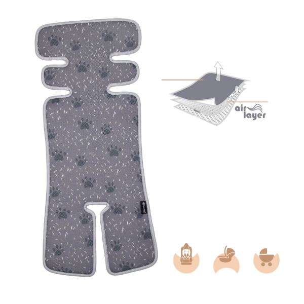 Αντιιδρωτικό Κάλυμμα Καροτσιού - Καθίσματος Αυτοκινήτου Bebe Stars Foot 80-210