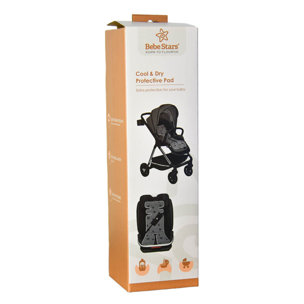 Αντιιδρωτικό Κάλυμμα Καροτσιού - Καθίσματος Αυτοκινήτου Bebe Stars Foot 80-210
