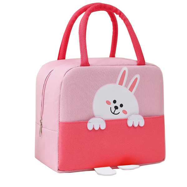 Ισοθερμική Τσάντα Φαγητού (7Lit) Amber 3009-4 Pink Bunny 3D