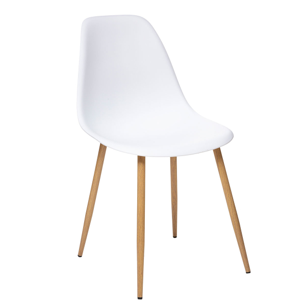 Καρέκλα (46x52x86) A-S Taho White 157268G