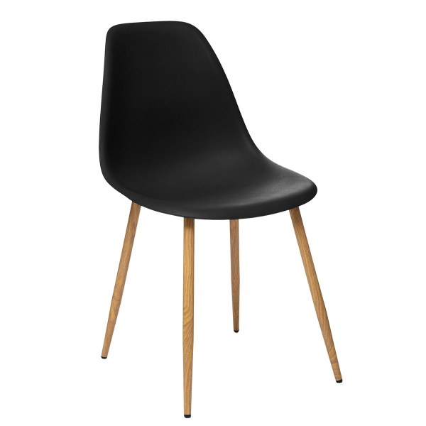 Καρέκλα (46x52x86) A-S Taho Black 157268I