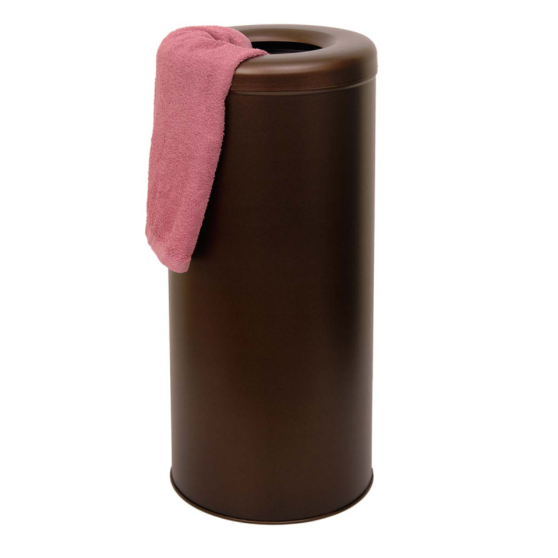 Καλάθι Απλύτων (Φ25x57) Pam & Co 29-2557-943 Wenge Matte