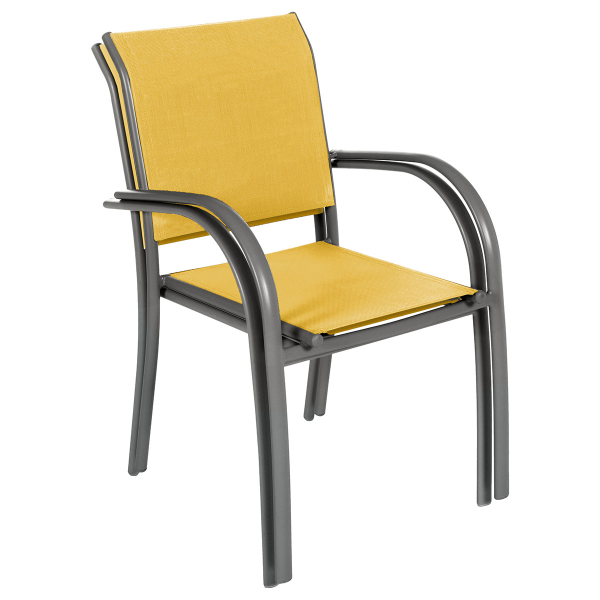 Καρέκλα Εξωτερικού Χώρου (56x65x88) H-S Piazza Mustard 165333