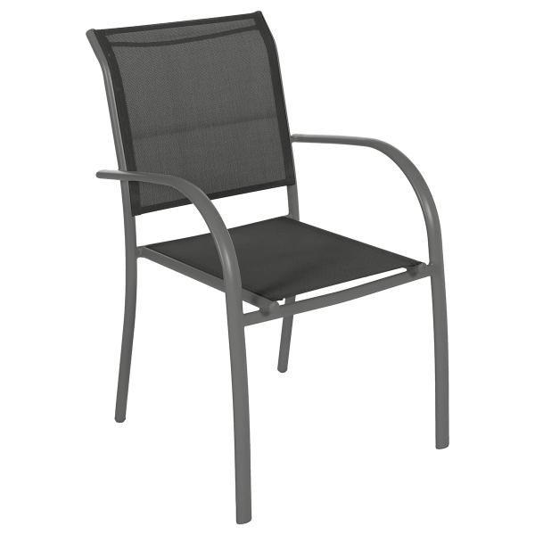 Καρέκλα Εξωτερικού Χώρου (56x65x88) H-S Piazza Anthracite 139828