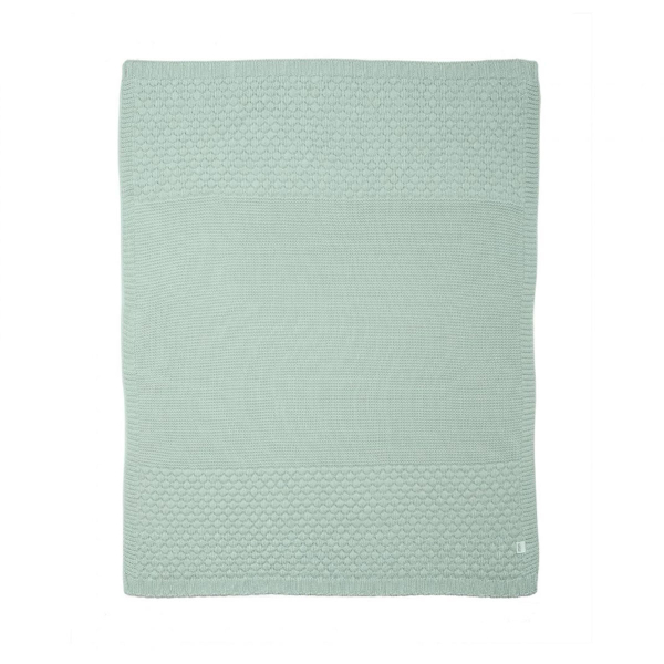 Κουβέρτα Πλεκτή Αγκαλιάς (70x90) Mamas & Papas WTTW Seedling Blue/Green 7883D0300