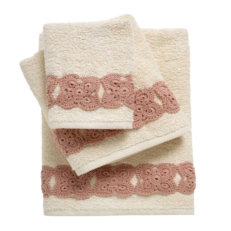 Πετσέτες Μπάνιου (Σετ 3τμχ) Das Home Daily Line 0733 Ecru 500gsm