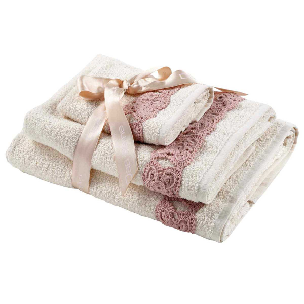 Πετσέτες Μπάνιου (Σετ 3τμχ) Das Home Daily Line 0733 Ecru 500gsm