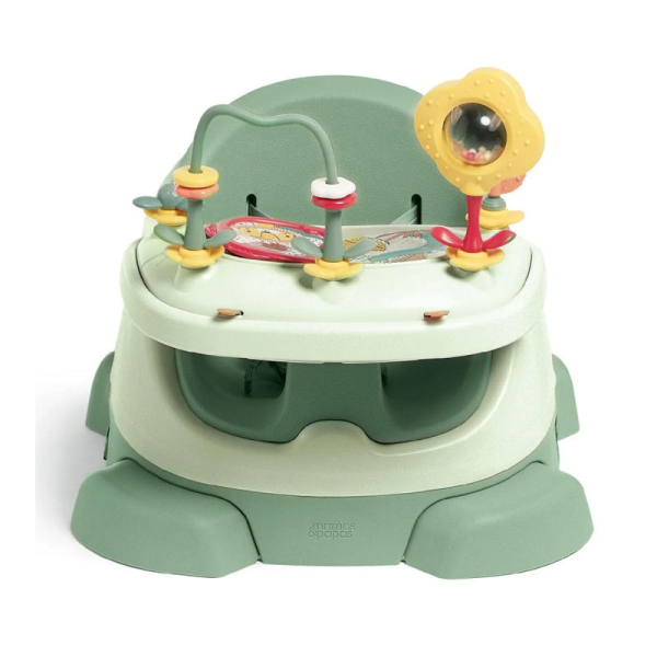 Φορητό Καθισματάκι Φαγητού (3-36 Μηνών) Mamas & Papas Bug & Act Tray Eucalyptus 9868L7600