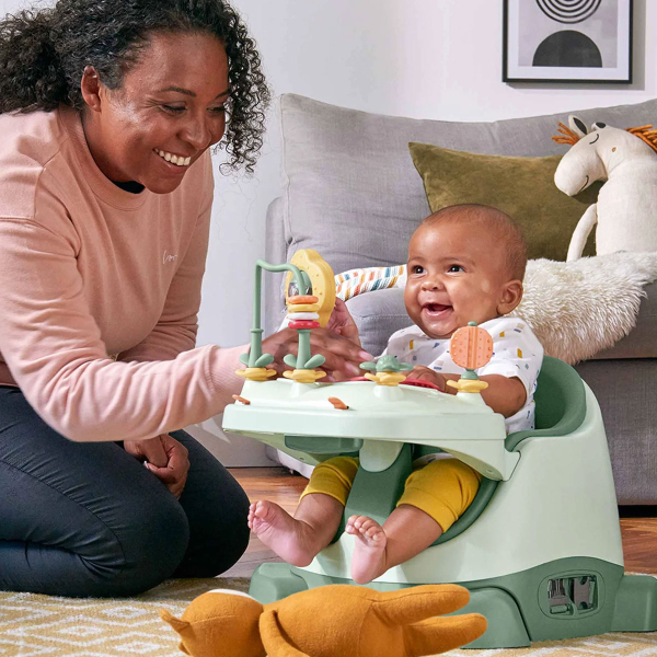 Φορητό Καθισματάκι Φαγητού (3-36 Μηνών) Mamas & Papas Bug & Act Tray Eucalyptus 9868L7600