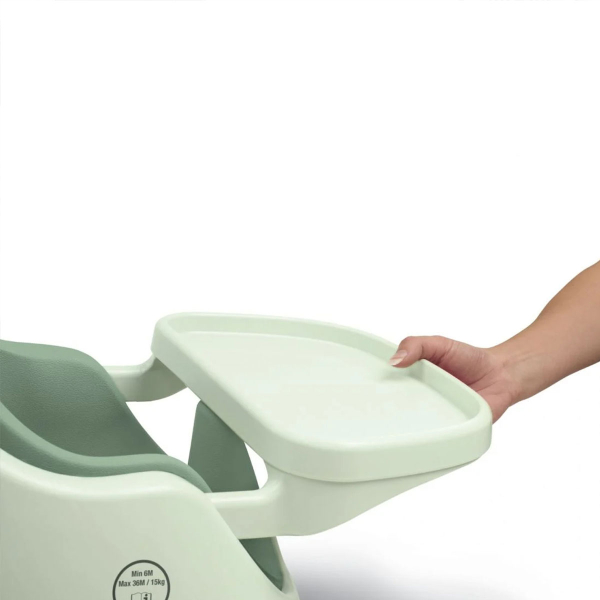 Φορητό Καθισματάκι Φαγητού (3-36 Μηνών) Mamas & Papas Bug & Act Tray Eucalyptus 9868L7600