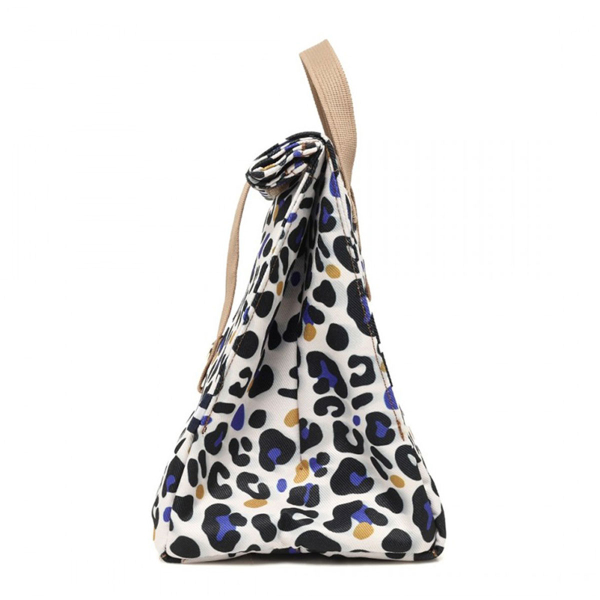 Ισοθερμική Τσάντα Φαγητού (5Lit) The Lunch Bags Original White Leopard