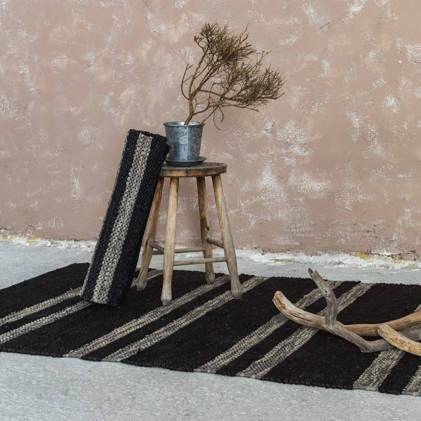 Χαλί All Season (120x180) Nima Carpets Lineda Black