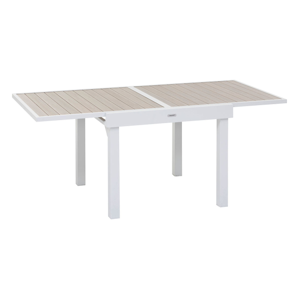 Τραπέζι Επεκτεινόμενο Εξωτερικού Χώρου (90/180x90x75.5) H-S Piazza Beige 196848