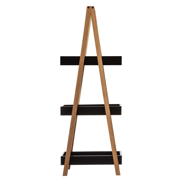 Ραφιέρα Δαπέδου 3 Θέσεων (30x18x82) F-V Natureo Black 160851A