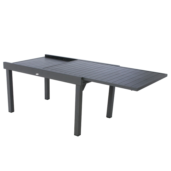 Τραπέζι Επεκτεινόμενο Εξωτερικού Χώρου (135/270x90x75.5) H-S Piazza Graphite 139779