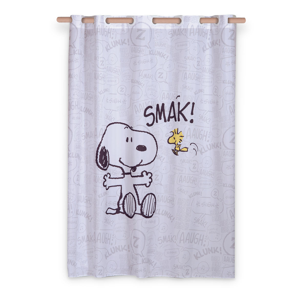Κουρτίνα Μπάνιου (180x180) Με Τρουκς Nef-Nef Snoopy Smak