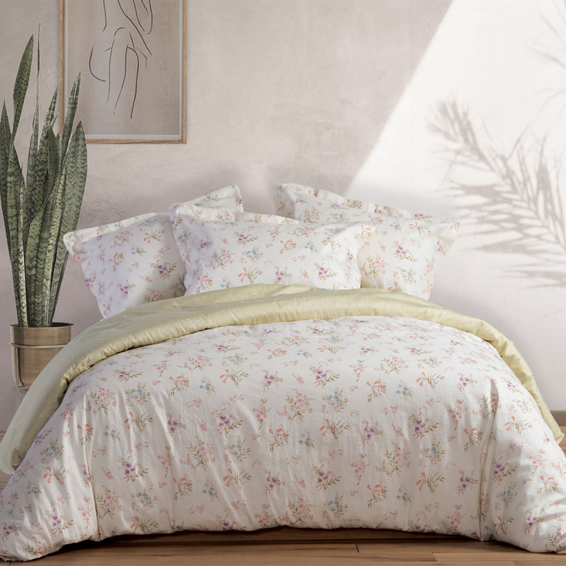 Παπλωματοθήκη Υπέρδιπλη (Σετ 230x240) 2 Όψεων Nef-Nef Homeware Premium Vana