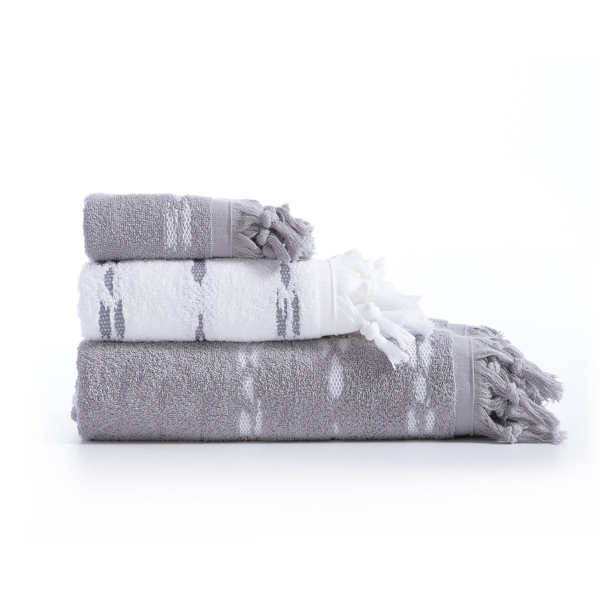 Πετσέτα Χεριών (30x50) Nef-Nef Garnet Grey 500gsm