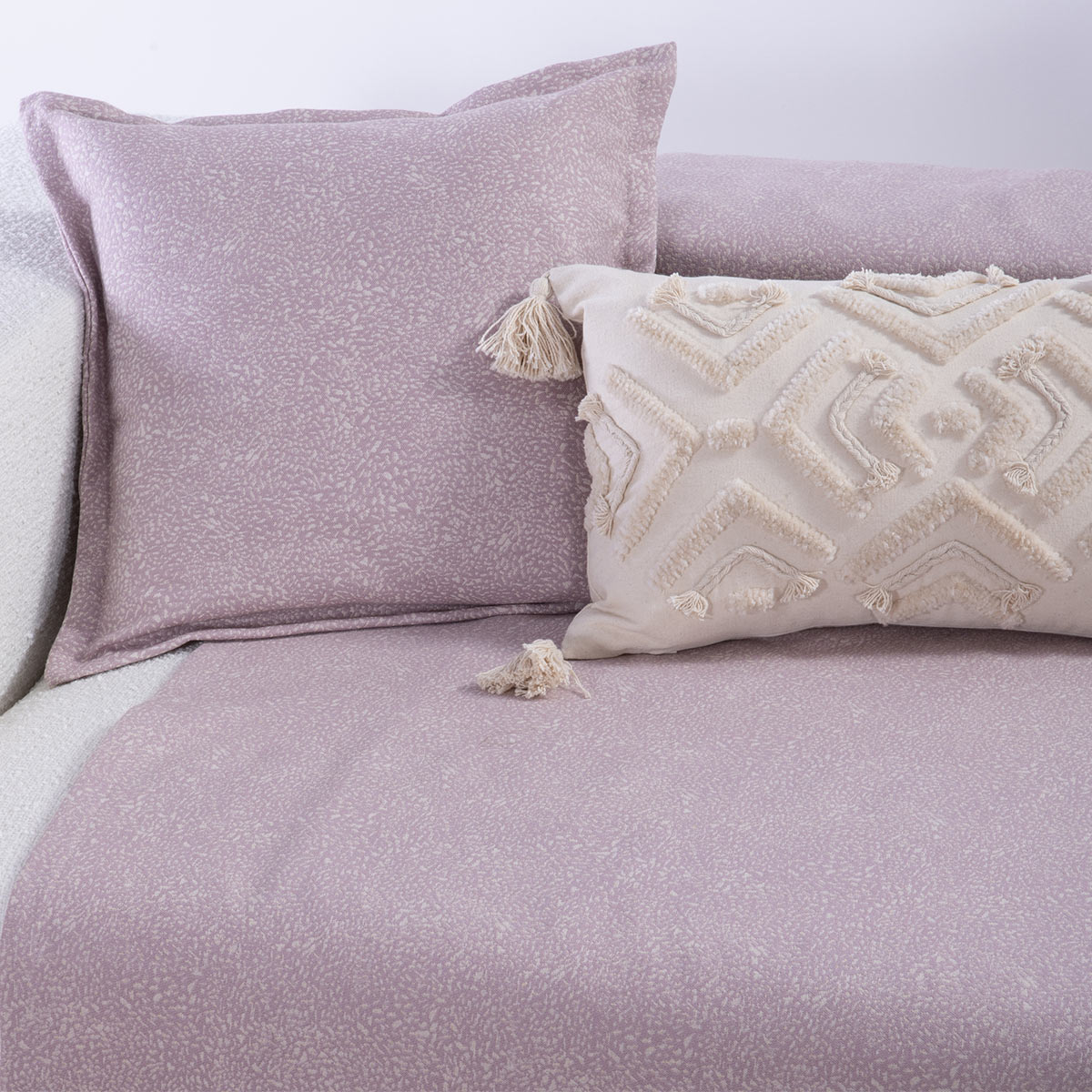 Ριχτάρι Διθέσιου (170X250) Nef-Nef Homeware Aronia Lilac Home Λευκά Είδη Σαλονιού Ριχτάρια Καναπέ Spitishop