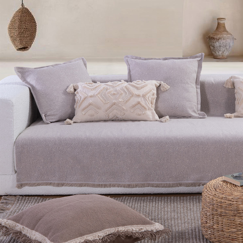 Ριχτάρι Τριθέσιου (170x300) Nef-Nef Homeware Aronia Beige