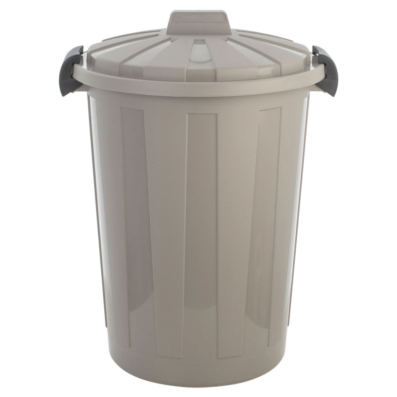 Κάδος Απορριμμάτων (Φ45x64.5) Estia 60lt Γκρι 01-23201