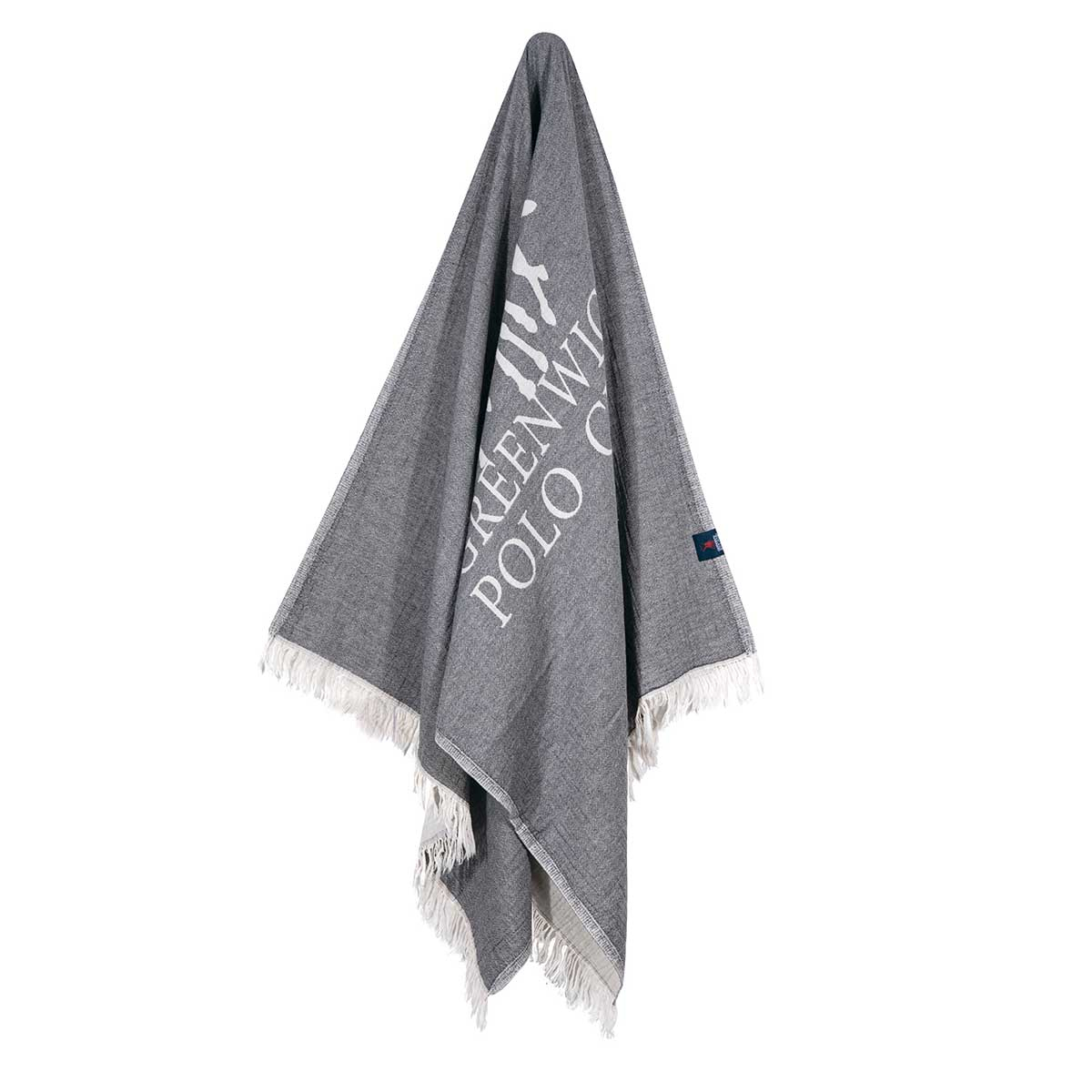 Παρεό (85X170) Greenwich Polo Club Beach 3903 Grey Home Θαλάσσης Spitishop