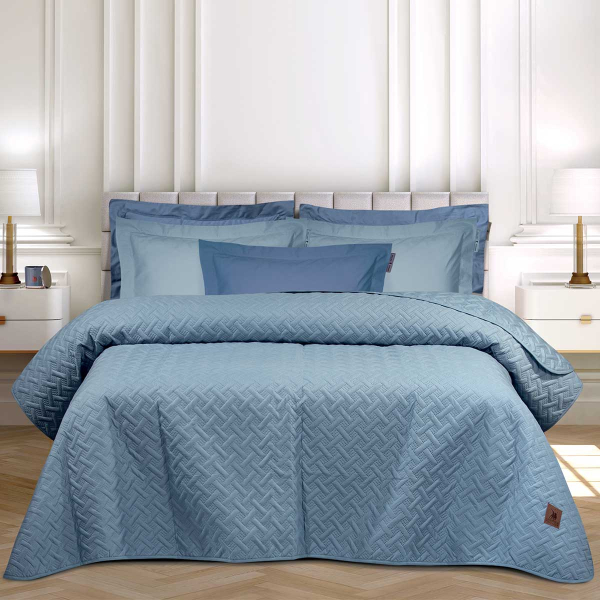 Κουβερλί Υπέρδιπλο (220x240) Greenwich Polo Club Essential 3460 Blue