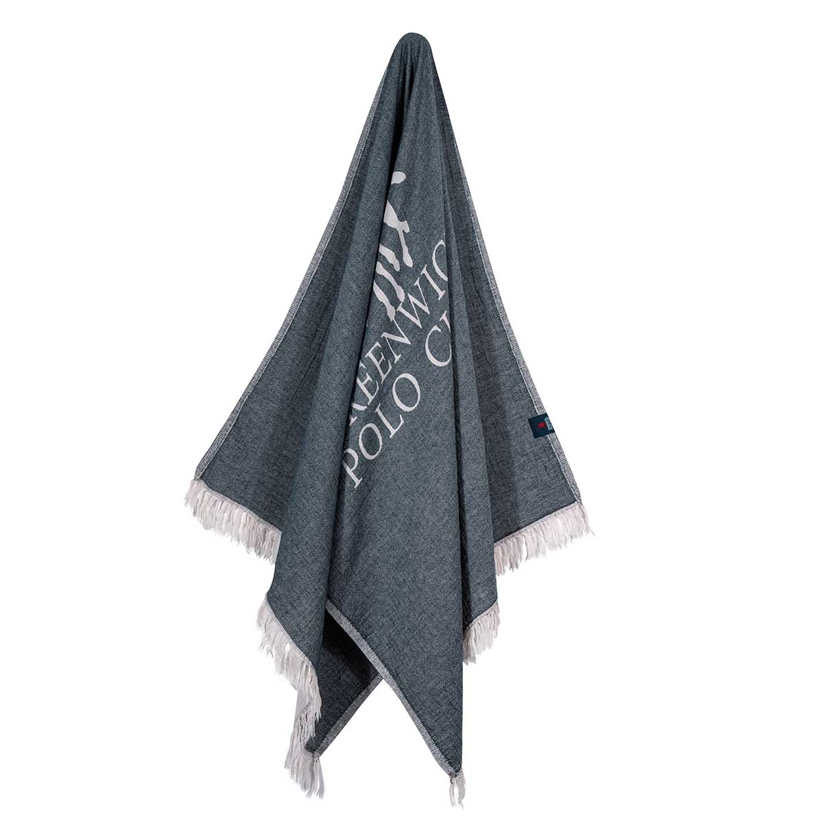 Παρεό (85X170) Greenwich Polo Club Beach 3907 Blue Home Θαλάσσης Spitishop