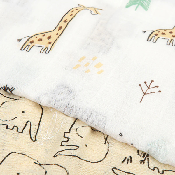 Μουσελίνες/Πάνες Αγκαλιάς (Σετ 2τμχ) Bimbidreams Girafa